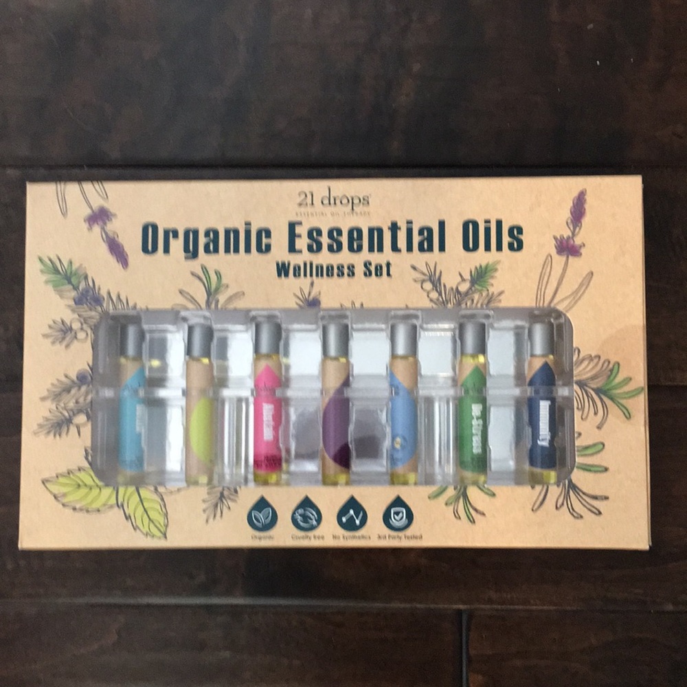 ❤️NEW!!!❤️ Organic Essentials Oils Wellness Set.